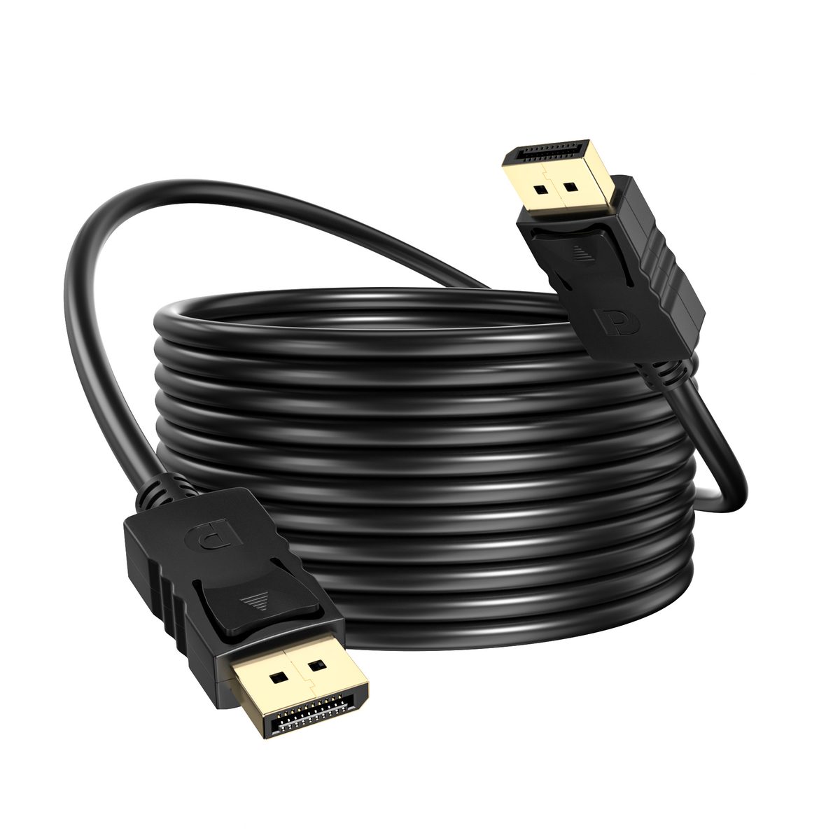 DP4K60-PVC100 10m DisplayPort to DisplayPort Cable (PVC, Black)