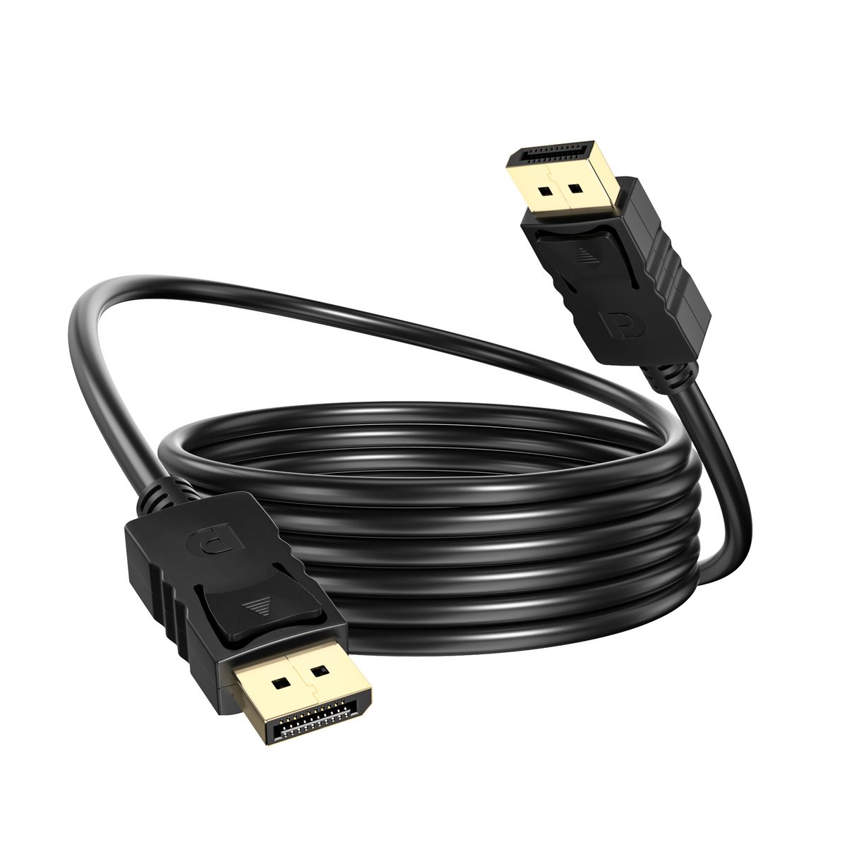 DP4K60-PVC30 3.0m DisplayPort to DisplayPort Cable (PVC, Black)