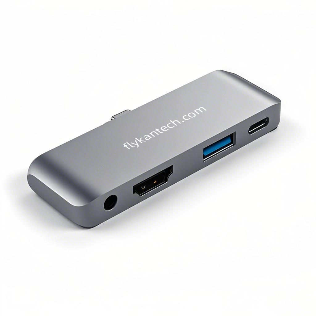FlexPort mini-I | 4-In-1 Portable USB-C Docking Station