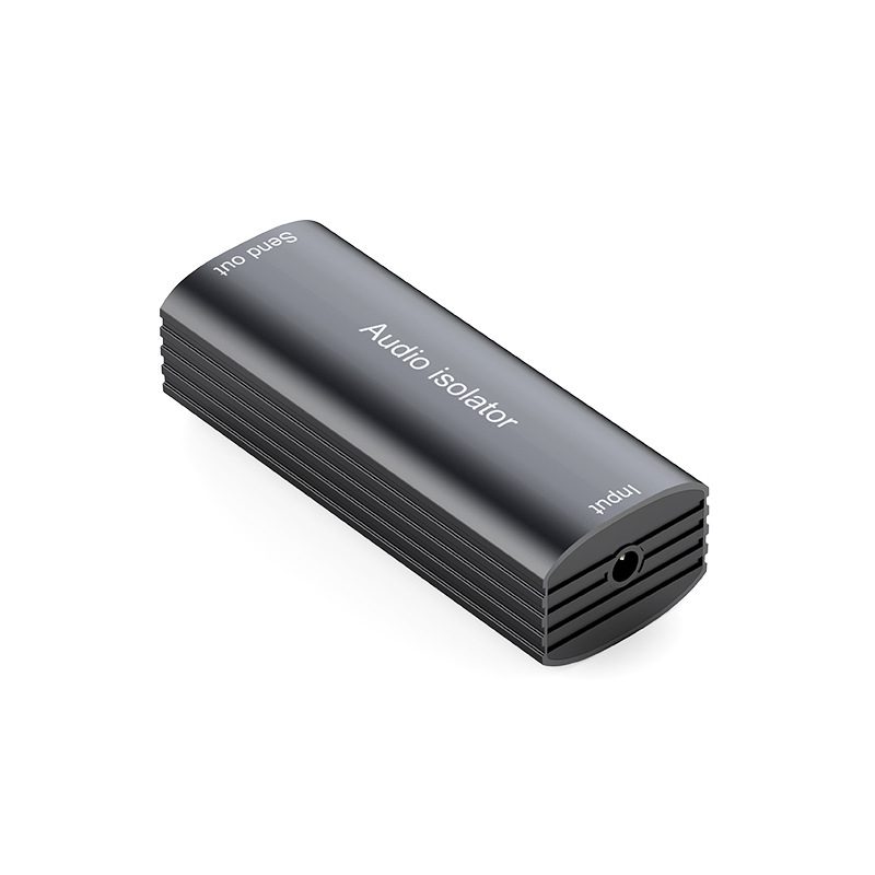 GI35-A-M1 3.5 mm Audio Ground Loop Noise Isolator (Metal)