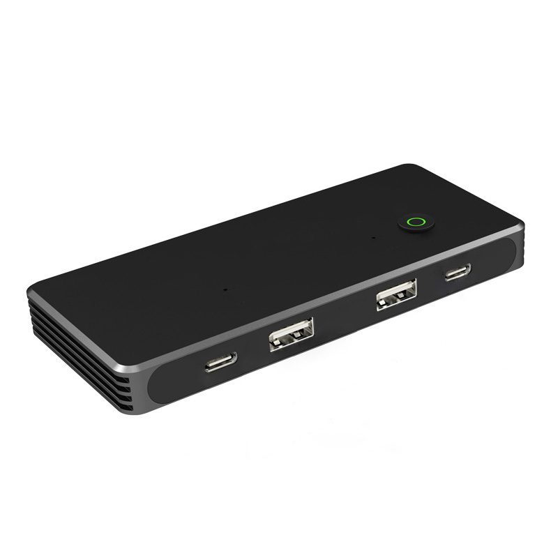 HDPKVM-830M1 | 2-Port 8K/30Hz USB Type-C KVM with MST/SST