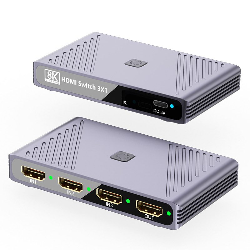 HDSW3-860M1 8K/60Hz 3×1 HDMI Switch
