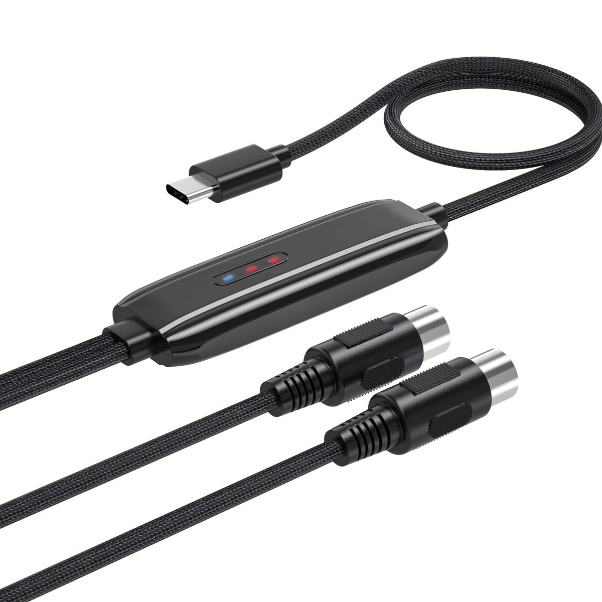 MIDI-C01b USB Type-C 5-PIN MIDI Interface