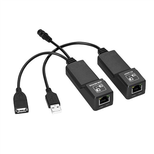 NT50-B USB 2.0 Extender over Cat5e/Cat6 Ethernet Adapter Kit