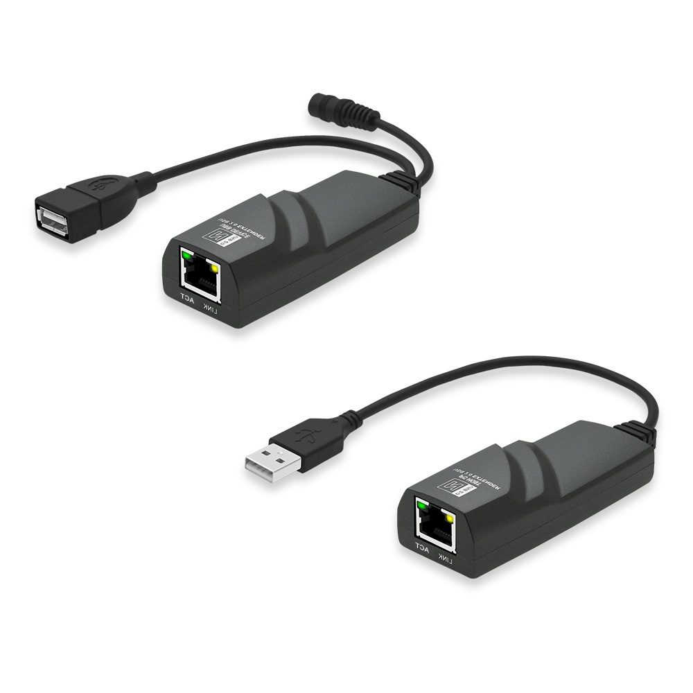 NT50 USB 2.0 Extender over Cat5e/Cat6 Ethernet Adapter Kit