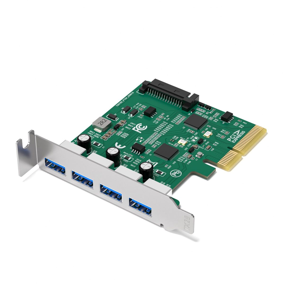 PCIE-4A10 | PCIe 4 x 10Gbps USB 3.2 Type-A Host Adapter