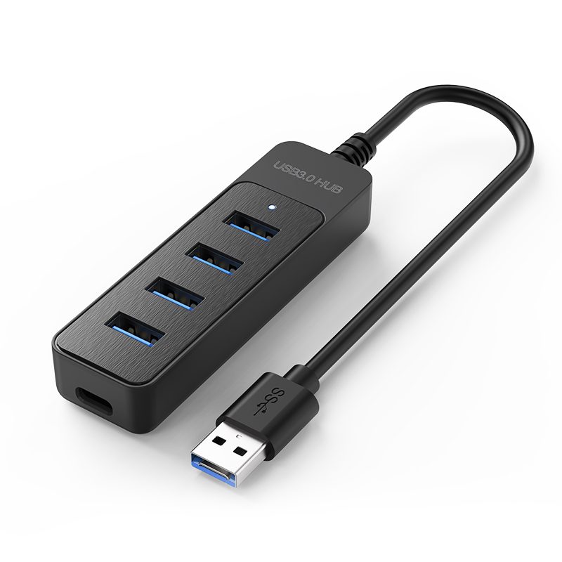 PH406-A24 USB-A to 4-Port USB2.0 Hub