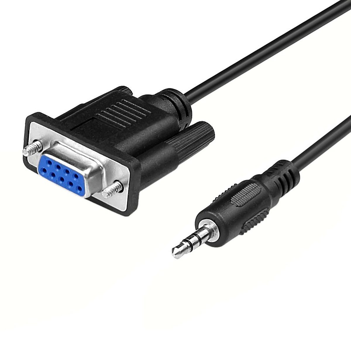 RS232-35DB9-I RS232 to 3.5mm Serial Adapter (1m, F/M)